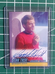 BUDD ALBRIGHT "CREWMAN AUTOGRAMMKARTE #A272" STAR TREK TOS PORTFOLIO DRUCKE - Bild 1 von 1