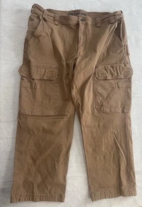 Duluth Trading Co Flex Feuerwehrhose Hose hellbraun braun Herren 46x30 - Bild 1 von 7