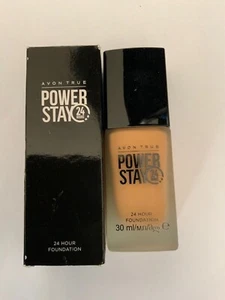 2 x LIGHT BEIGE Avon Foundation True Colour - Power Stay 24 Liquid Foundation - Picture 1 of 1
