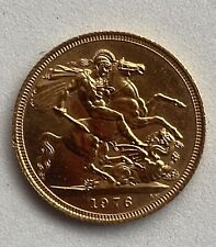1976 gold full sovereign 