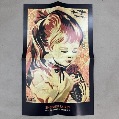 Póster Shepard Fairey E Pluribus Venom Show números de guerra 09 graffiti arte callejero Foto 1 de 4