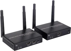 Wireless HDMI Extender 1x Receiver Only, Up to 656 Feet, IR Support, Suitable fo - Picture 1 of 6