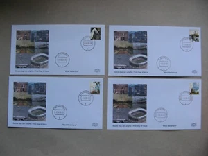 NETHERLANDS, 4x cover FDC 2006, "Mooi Nederland" Zutphen Kampen Enkhuizen Zwolle - Picture 1 of 1