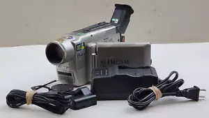 Sharp SlimCam VL-SE20U Hi8 Video8 Camcorder Video Recorder w/ Charger - *READ* - Picture 1 of 11