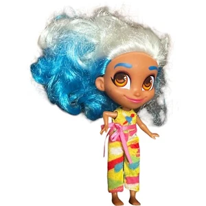 Hairdorables Series 1 Simply Sallee Blue Hair Doll Yellow Fashion Outfit 2017 5” - Picture 1 of 13