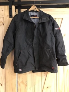 Ariat Jacket Men Extra Large Black Gray Workhorse Insulated Work FR Fire Resist - Picture 1 of 10