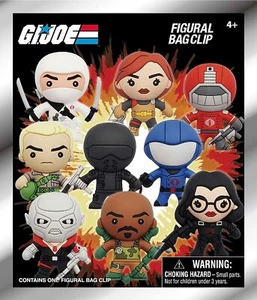 G.I.Joe 3D Foam Bag Clip Mystery Bag - Picture 1 of 2