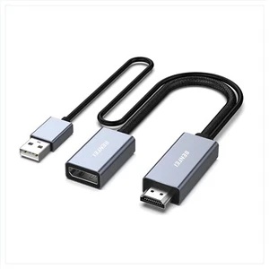 HDMI-DisplayPort Kabeladapter für Gaming und Multimedia mit hoher Audioqualität - Bild 1 von 10