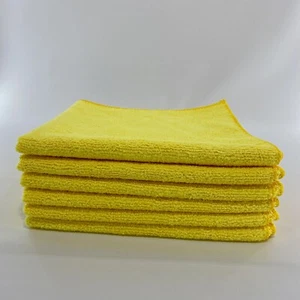 Kirkland Ultra Plüsch 16 Zoll x 16 Zoll Mikrofaser Auto Auto Haus Reinigungstücher Stck 6 - Bild 1 von 13