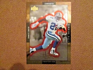 1996 Upper Deck Hot Properties Gold Emmitt Smith/Errict Rhett - Picture 1 of 2