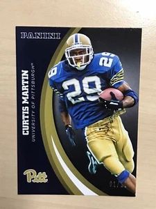 RARE 2016 Panini Pitt “Black” CURTIS MARTIN #01/10....1/1!! - Picture 1 of 3