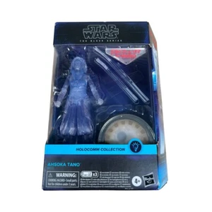 NUOVO Star Wars The Black Series Ahsoka Tano 6" Figura Collezione Holocomm - Foto 1 di 11