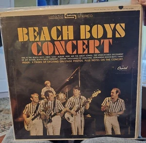 Beach Boys,Cap.STAO 2198,"Beach Boys Concert"US,LP,st,gatefold,4 page booklet - Picture 1 of 6