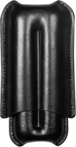 2er Sigari Astuccio Scivolo/Aspetto Pelle Nero/Lunghezza 135 MM / fino Al 20 Ø - Bild 1 von 1