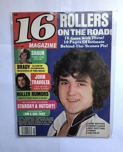 Vintage 16 Magazine July 1977 Bay City Rollers, KISS, Shaun Cassidy - Picture 1 of 22