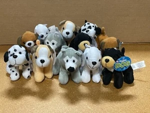 Set of 12 - The Toy Network 5” Plush Puppy Dogs - Picture 1 of 2