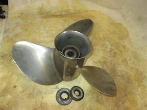 Yamaha 225/ 250hp outboard counter rotation stainless propellor (15 1/4x19-ML) - Picture 1 of 4
