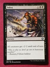 Magic The Gathering CONSPIRACY TAKE THE CROWN INFEST black card MTG