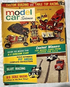 Model Car Science magazine 1963 Sept 9/63 - Picture 1 of 2
