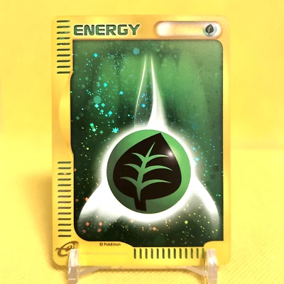 Pokemon Card Japanese【Grass Energy】E-series McDonald's Promo Holo Rare Nintendo - Image 1 of 4