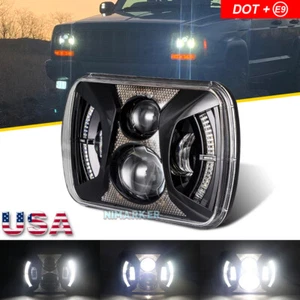 For Toyota Pickup Tacoma Truck 7x6 5X7'' LED Headlight DRL Hi/L Beam Sealed Lamp - Picture 1 of 16