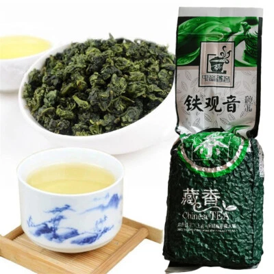 250 g de té chino Oolong Tikuanyin té verde Anxi Tie Guan Yin natural orgánico 乌龙 Foto 1 de 4