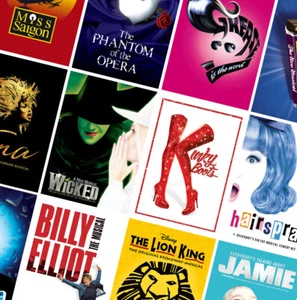 BEST UK CLASSIC MUSICAL THEATRE POSTERS - A4 A3 A2 Prints - Matilda, Hairspray - Picture 1 of 56