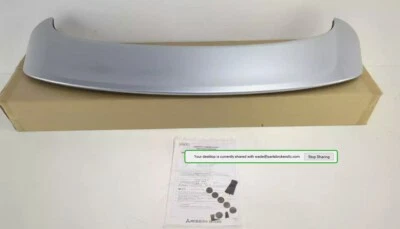 Nuevo alerón GT genuino OEM 2011-2024 Mitsubishi Outlander Sport MZ574641EX plateado Foto 1 de 4