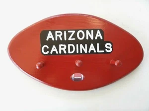 Arizona Cardinals Football Wooden Wall Key / Miscellaneous Hanger - Picture 1 of 3