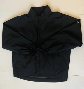 FootJoy DryJoys Golfjacke Herren L Full Zip schwarz wandelbare Ärmel Stehkragen - Bild 1 von 7