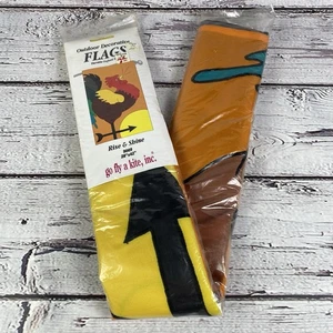 Go Fly A Kite Inc Outdoor Decorative Flags Rise & Shine Rooster 28" x 42" New - Picture 1 of 3