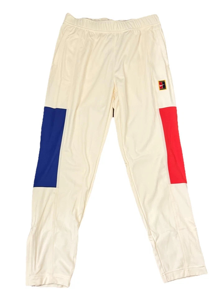 NIKE COURT ADVANTAGE SUMMER HERITAGE TENNIS PANTS PALE IVORY FZ6928-110 XL