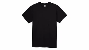 NEW Gildan Men's Heavy Cotton Black 3X - 9 - Picture 1 of 1