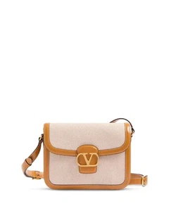 Valentino braune Leder Schultertasche Crossbody 9 bis 5 BRANDNEU $ 3.950 - Bild 1 von 5