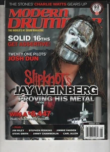 JAY WEINBERG REVISTA BATERISTA MODERNA AGOSTO 2016 - Imagen 1 de 1