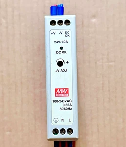 MW MDR-20-24,20W DIN rail-mounted industrial power supply - Picture 1 of 5