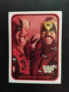 WWF MERLIN 1991 TRADING CARDS WRESTLING LEGION OF DOOM n 112/150 OTTIMA - Imagen 1 de 2