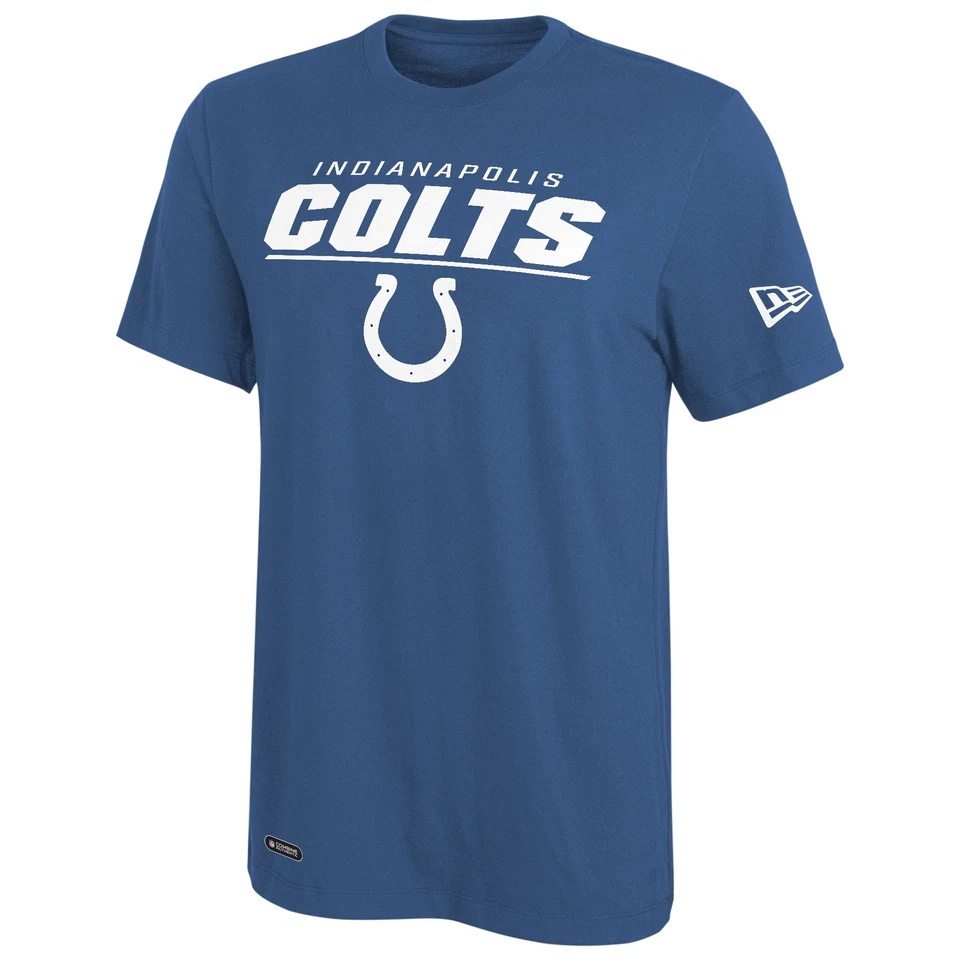Camiseta de rendimiento New Era NFL para hombre Indianapolis Colts declarada manga corta Foto 1 de 1