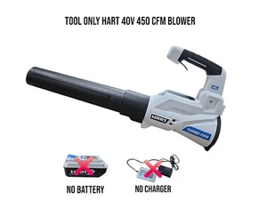 NUR WERKZEUG HLBL051VNM - HART 40V 120 MPH bei 450 CFM Akku Axial Laubbläser - Bild 1 von 6