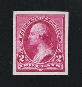 US 220P3 2c Washington Proof on India Paper XF NH SCV $300 - Picture 1 of 2