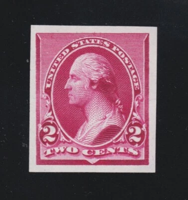 US 220P3 2c Washington Proof on India Paper XF NH SCV $300 - Image 1 of 2