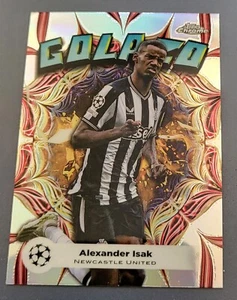 TOPPS CHROME UCC 23-24, ALEXANDER ISAK, GOLAZO, GL-3 - Bild 1 von 1
