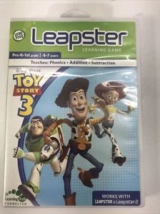 Leap Frog Leapster Toy Story 3 Reading Game Cartridge - Picture 1 of 4