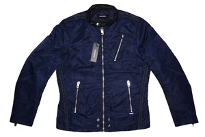 DIESEL J-NEATS JACKET NAVY SIZE S 100% AUTHENTIC - Picture 1 of 5