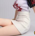 1/6 Scale Pu Leather Skirt for Female Soliders Sexy Short A Line Skirt