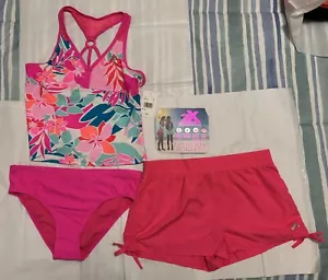 ~NEW~ ZeroXposure Youth Girls 3-Piece Swim Set ~ Size XL-16 - Picture 1 of 4