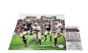 Jeff Burris Signed Autographed Notre Dame Fighting Irish 8x10 photo - Picture 1 of 1