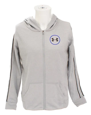 Under Armour Youth Girl's XL Gray Full Zip Hoodie FrenchTerry Interior - Image 1 of 4