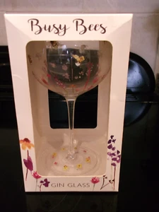 BUSY BEES GIN GLASS BY LEONARDO BNIB - Picture 1 of 4