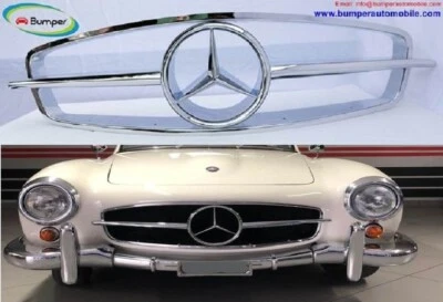 Parrilla delantera mercedes 190 sl 300sl (1955-1963) Foto 1 de 4